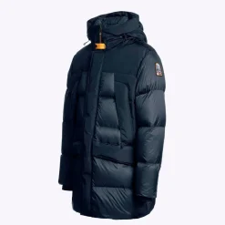 Parajumpers Overtøj>Shedir Hooded Down Parka Blue Navy