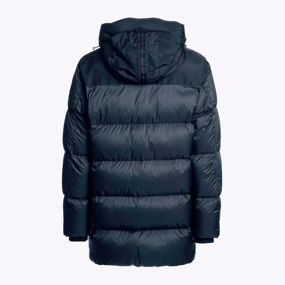 Parajumpers Overtøj>Shedir Hooded Down Parka Blue Navy