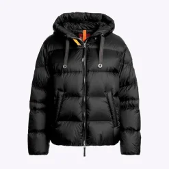 Dame Parajumpers Overtøj>Tilly Hooded Down Jacket Black