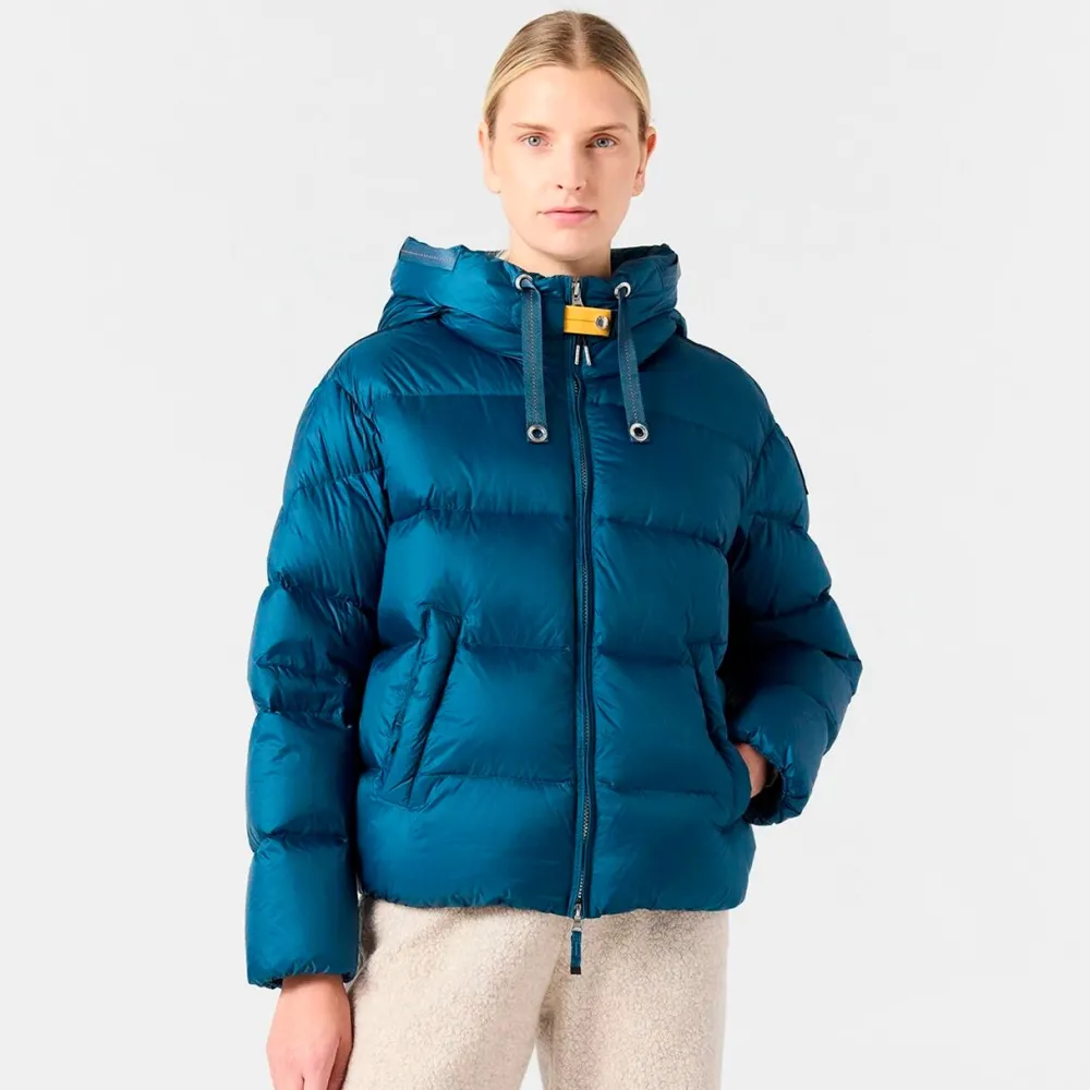 Dame Parajumpers Overtøj>Tilly Hooded Down Jacket Interstellar