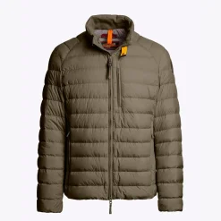 Parajumpers Overtøj>Ugo Short Down Jacket Olive Grey