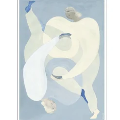Poster & Frame Illustrationer & Plakater>Hold You Blue 50x70 cm