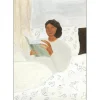 Poster & Frame Illustrationer & Plakater>Morning Read 50x70 cm