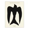 Poster & Frame Illustrationer & Plakater>Murmurations Sort Sol 30x40 cm