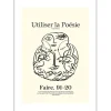 Poster & Frame Illustrationer & Plakater>Poesie 50x70 cm