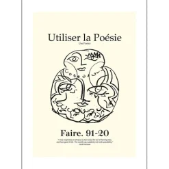 Poster & Frame Illustrationer & Plakater>Poesie 50x70 cm
