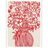 Poster & Frame Illustrationer & Plakater>Poppy Studies I A4