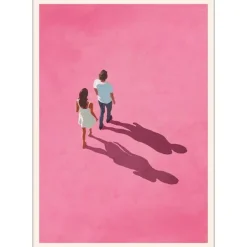 Poster & Frame Andet Boligtilbehør|Illustrationer & Plakater>While Walking A3