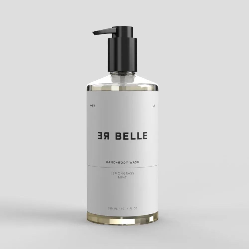 Rebelle Copenhagen Badeværelse|Velvære>Hand & Body Wash Lemongrass Mint 300 ml