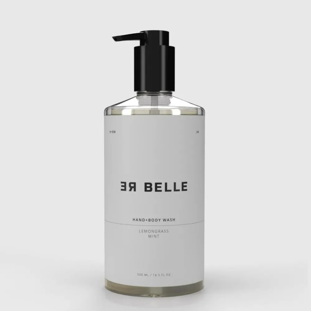 Rebelle Copenhagen Badeværelse|Velvære>Hand & Body Wash Lemongrass Mint 500 ml