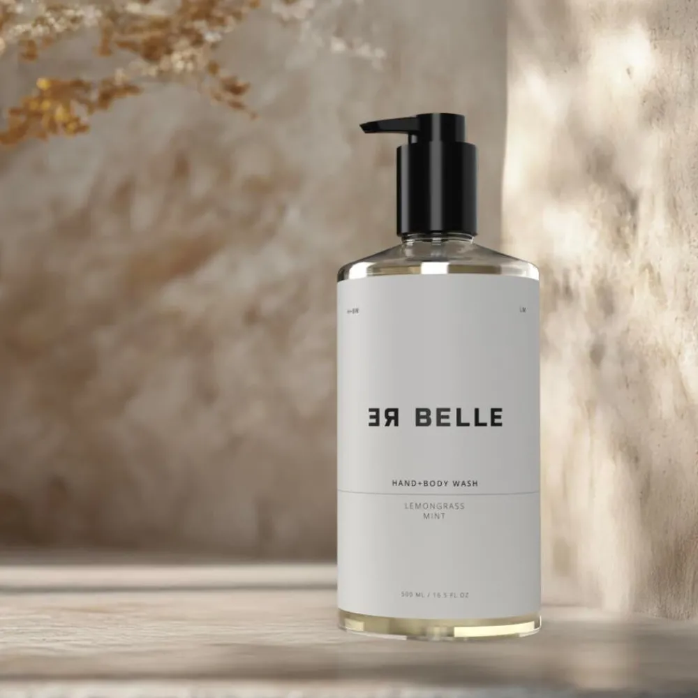 Rebelle Copenhagen Badeværelse|Velvære>Hand & Body Wash Lemongrass Mint 500 ml