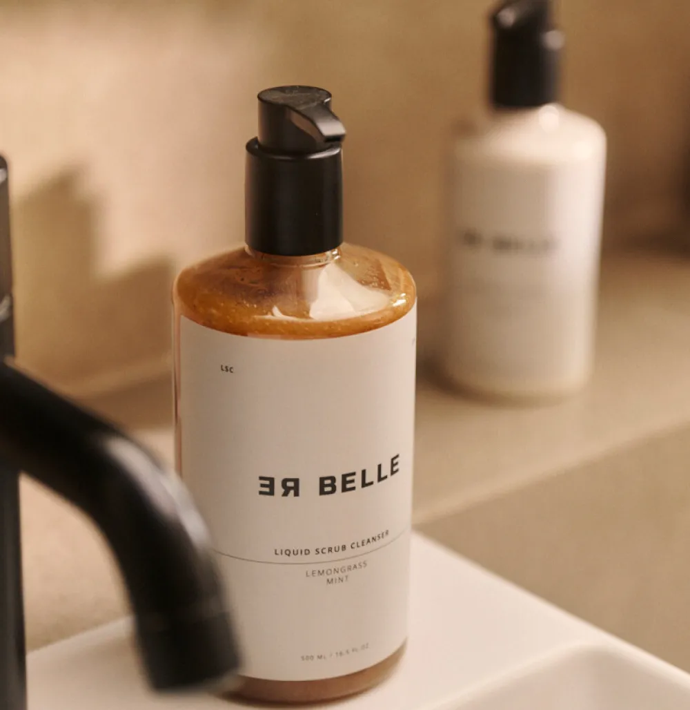 Rebelle Copenhagen Badeværelse|Velvære>Liquid Scrub Cleanser Lemongrass Mint 500 ml