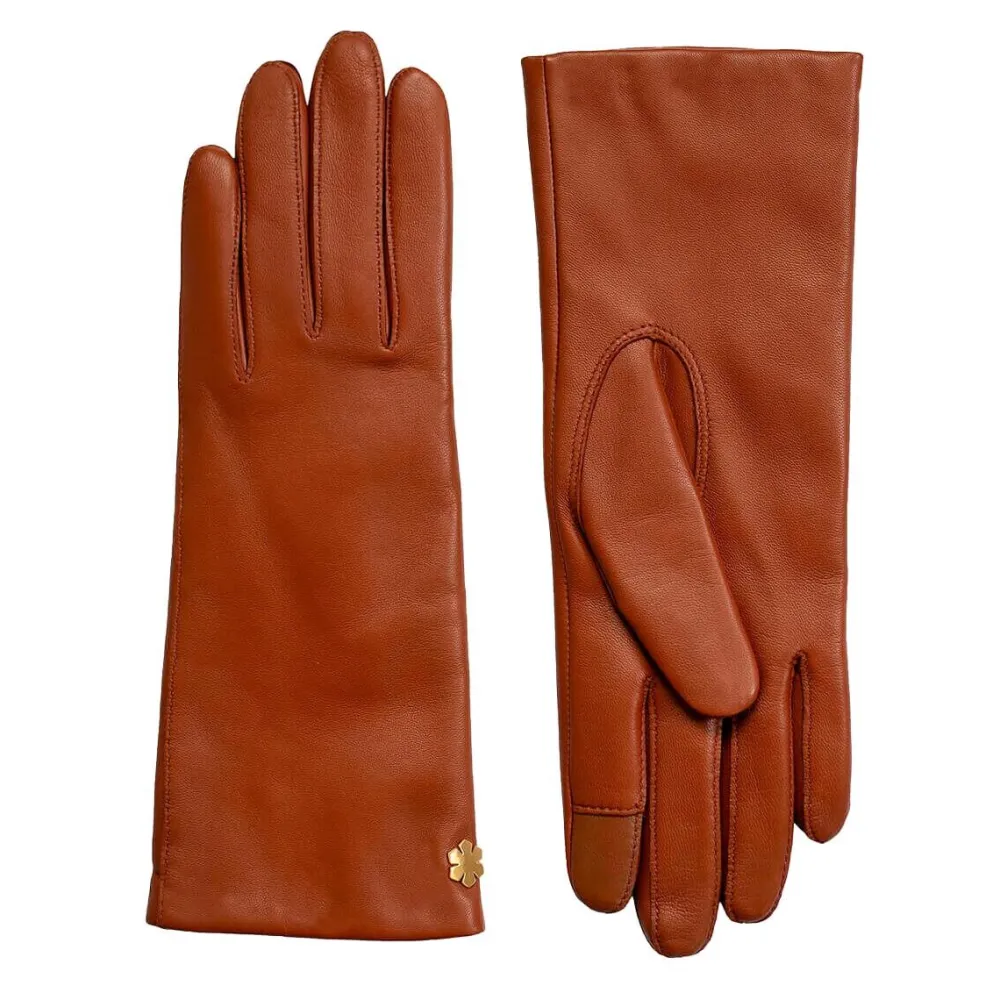 Dame RHANDERS Accessories|Accessories>Anna Leather Gloves Cognac