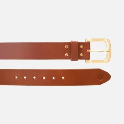 Dame RHANDERS Accessories|Accessories>Buckingham Grand Belt Cognac/Gold