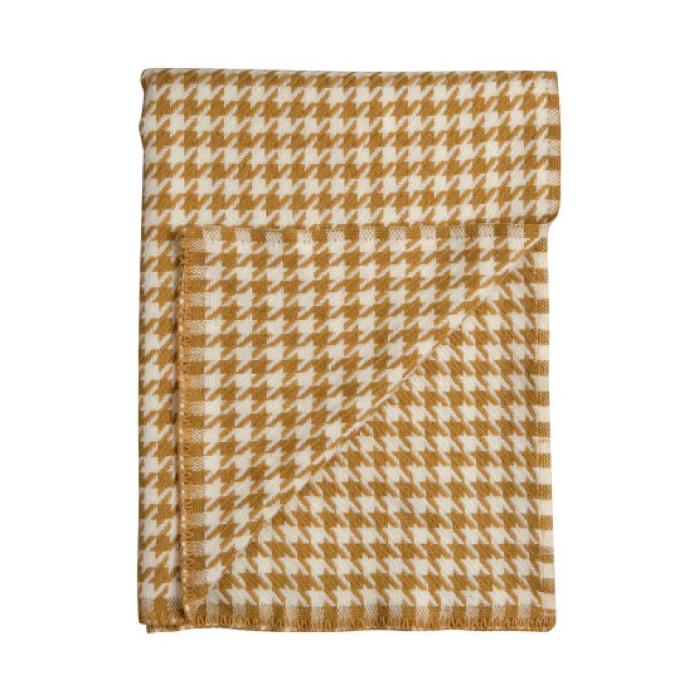 Røros Tweed Sengetøj & Sengetæpper|Plaider>MIMI Throw Tobacco