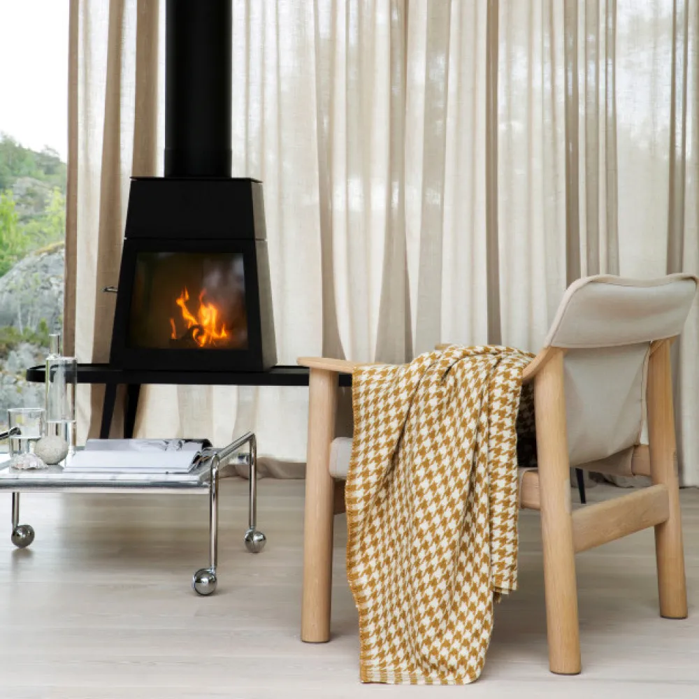Røros Tweed Sengetøj & Sengetæpper|Plaider>MIMI Throw Tobacco