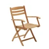Skagerak Udendørs|Havemøbler>Selandia Arm Chair Teak