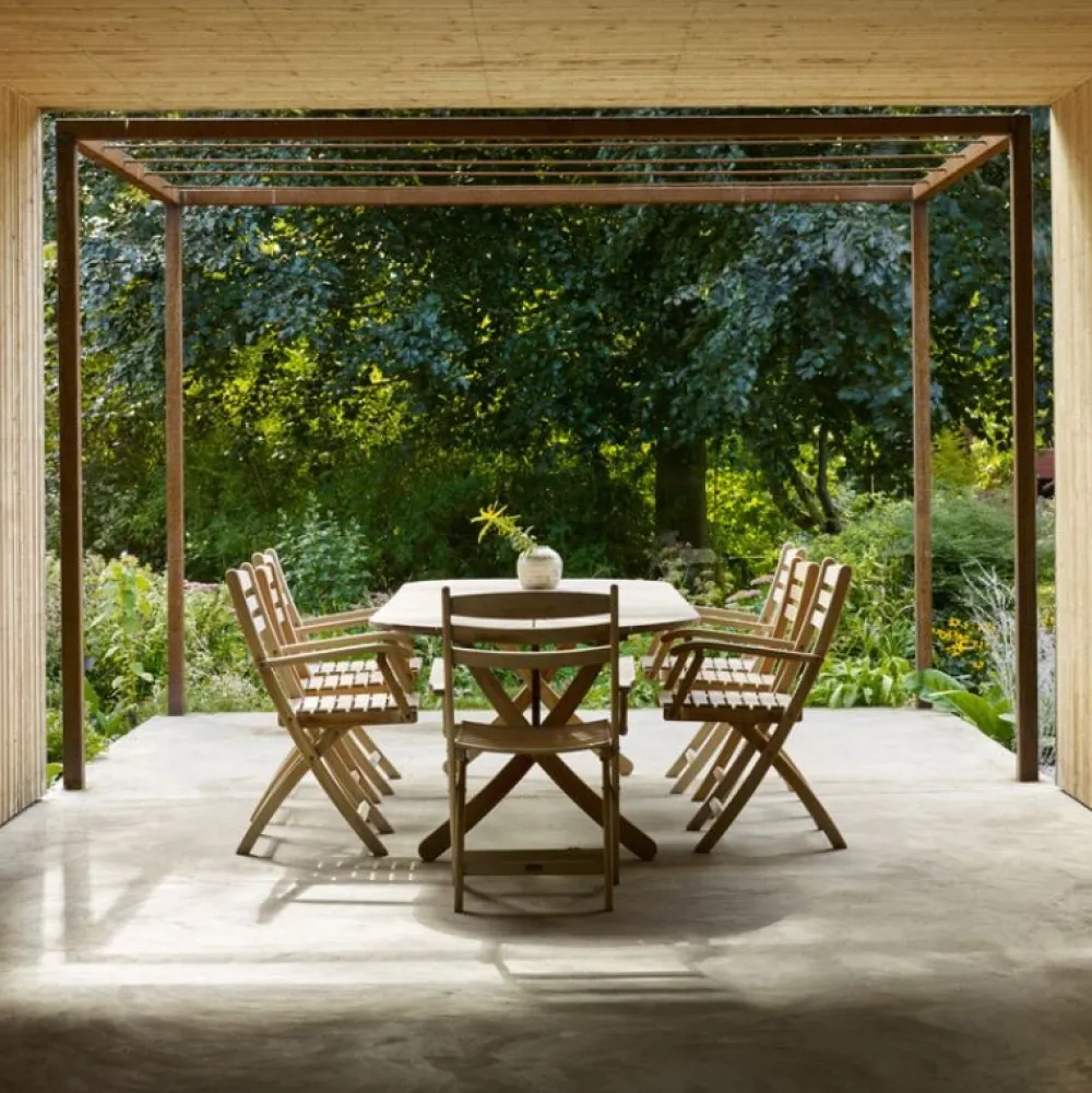 Skagerak Udendørs|Havemøbler>Selandia Arm Chair Teak