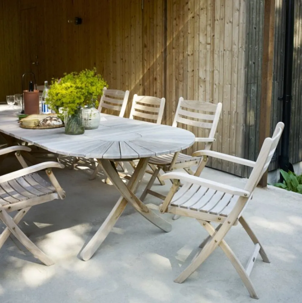 Skagerak Udendørs|Havemøbler>Selandia Arm Chair Teak