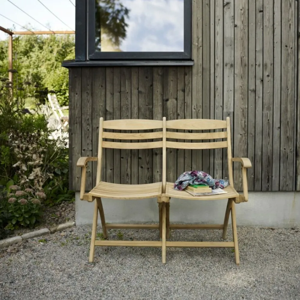 Skagerak Udendørs|Havemøbler>Selandia 2-Seater Teak
