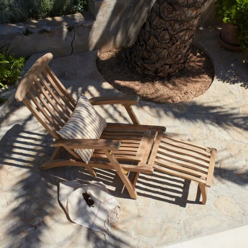 Skagerak Udendørs|Havemøbler>Steamer Deck Chair Teak