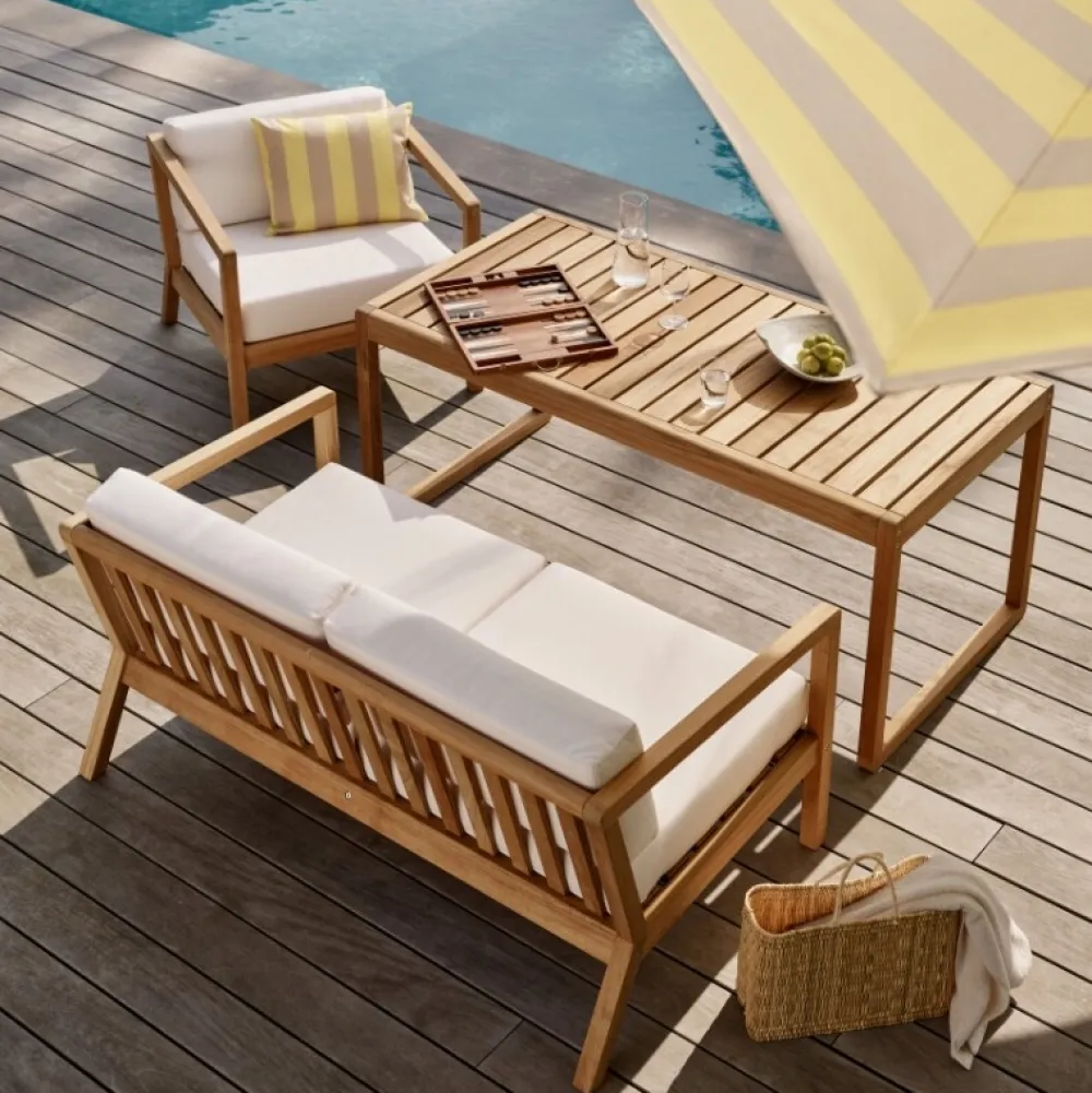 Skagerak Udendørs|Havemøbler>Virkelyst 2-Seater Teak