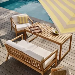 Skagerak Udendørs|Havemøbler>Virkelyst Table High Teak