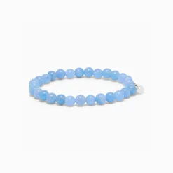 Dame Soï Accessories|Smykker>Krystal Armbånd Aquamarin Large