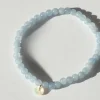 Dame Soï Accessories|Smykker>Krystal Armbånd Aquamarin