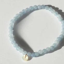 Dame Soï Accessories|Smykker>Krystal Armbånd Aquamarin