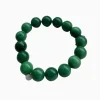 Dame Soï Accessories|Smykker>Krystal Armbånd Chunky Grøn Jade