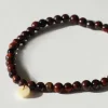 Dame Soï Accessories|Smykker>Krystal Armbånd Red Tiger Eye