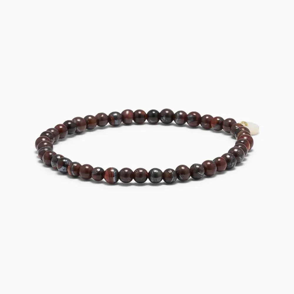 Dame Soï Accessories|Smykker>Krystal Armbånd Red Tiger Eye