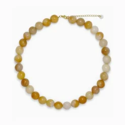 Dame Soï Accessories|Smykker>Krystal Halskæde Faro Orange Aventurin
