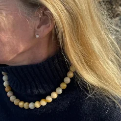 Dame Soï Accessories|Smykker>Krystal Halskæde Faro Orange Aventurin