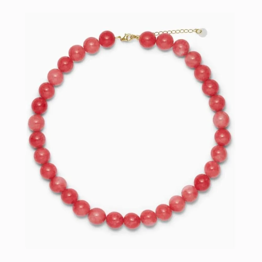 Dame Soï Accessories|Smykker>Krystal Halskæde Faro Redstone Quartz