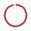 Dame Soï Accessories|Smykker>Krystal Halskæde Faro Rød Jade
