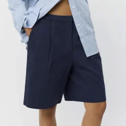 Dame Underdele>Sofie Schnoor AmelSW Shorts Navy Blue