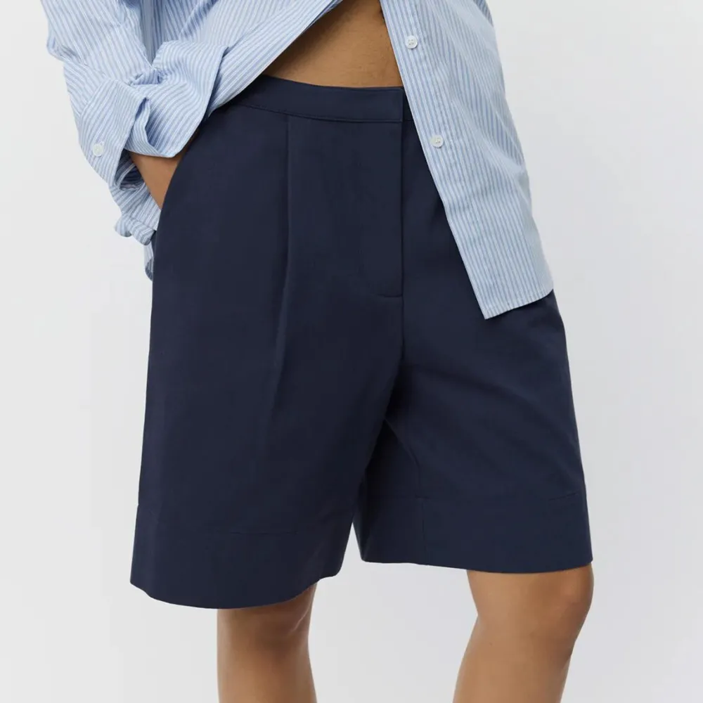 Dame Underdele>Sofie Schnoor AmelSW Shorts Navy Blue