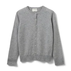 Dame Sofie Schnoor Overdele>Cisse Cardigan Grey Melange