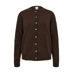 Dame Sofie Schnoor Overdele>Cisse Cardigan Brown Fudge