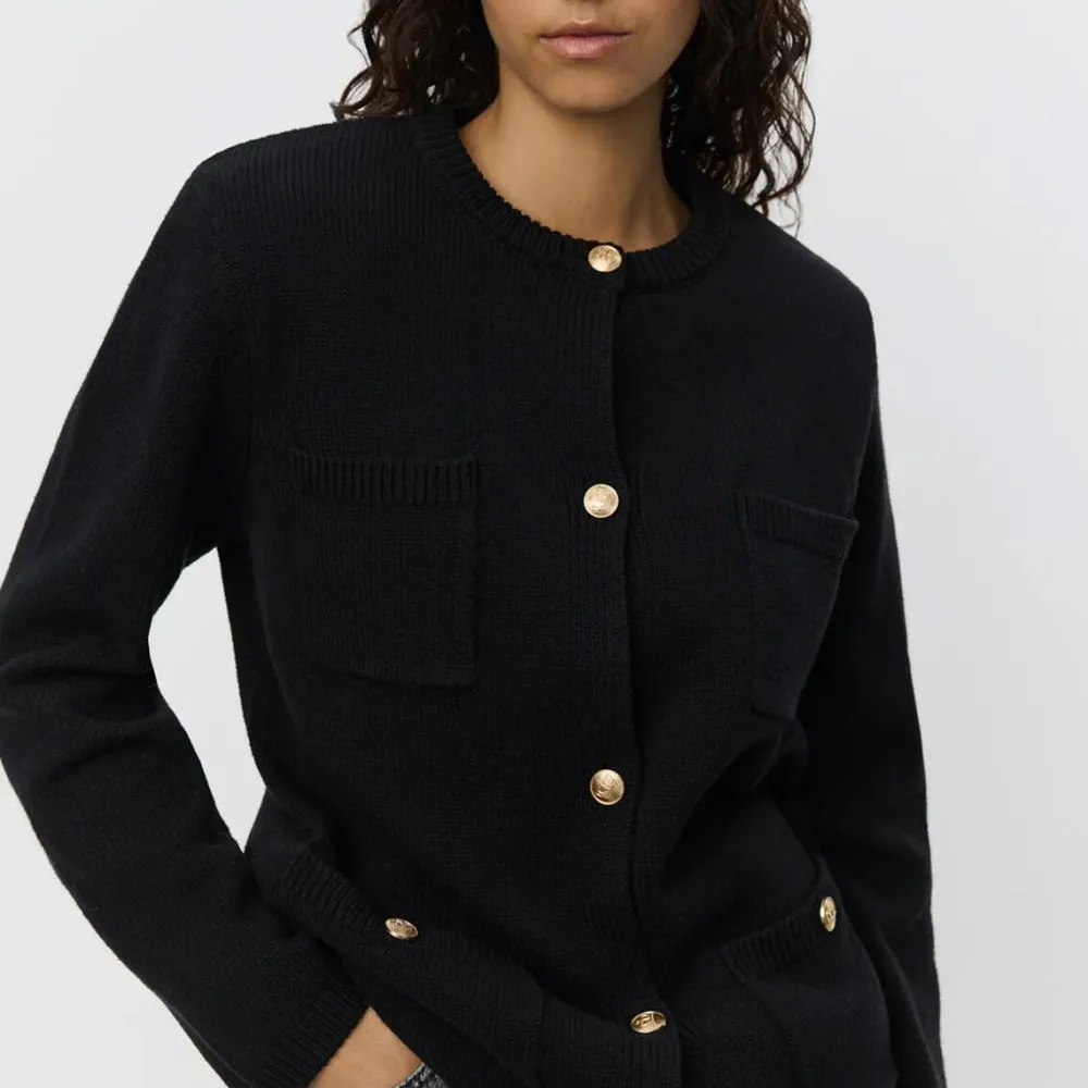 Dame Sofie Schnoor Overdele>ClaireSW Cardigan Black