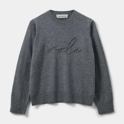 Dame Sofie Schnoor Overdele>MinnikSW Sweater Grey Melange