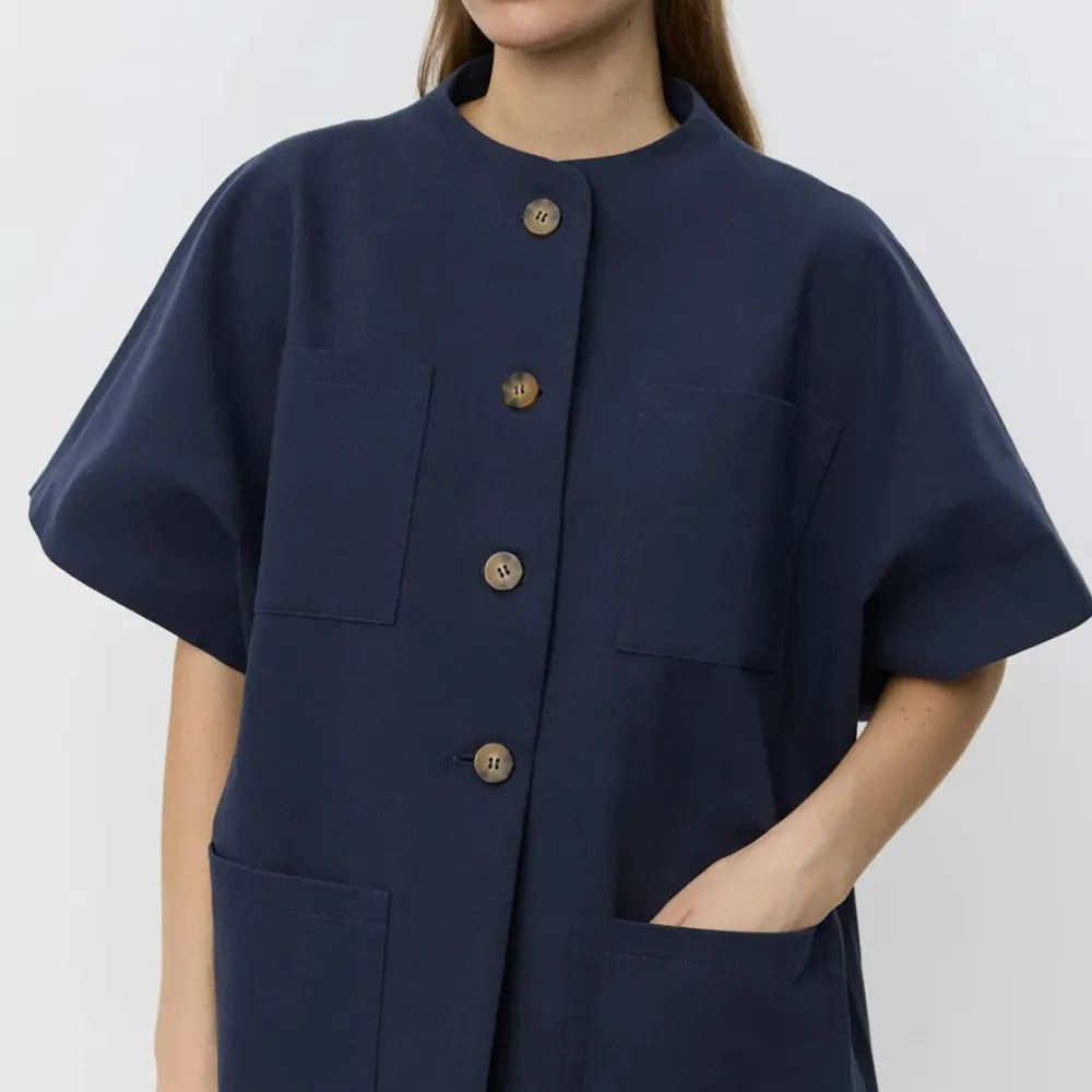 Dame Sofie Schnoor Overtøj|Overdele>PalomaSW Cape Navy Blue