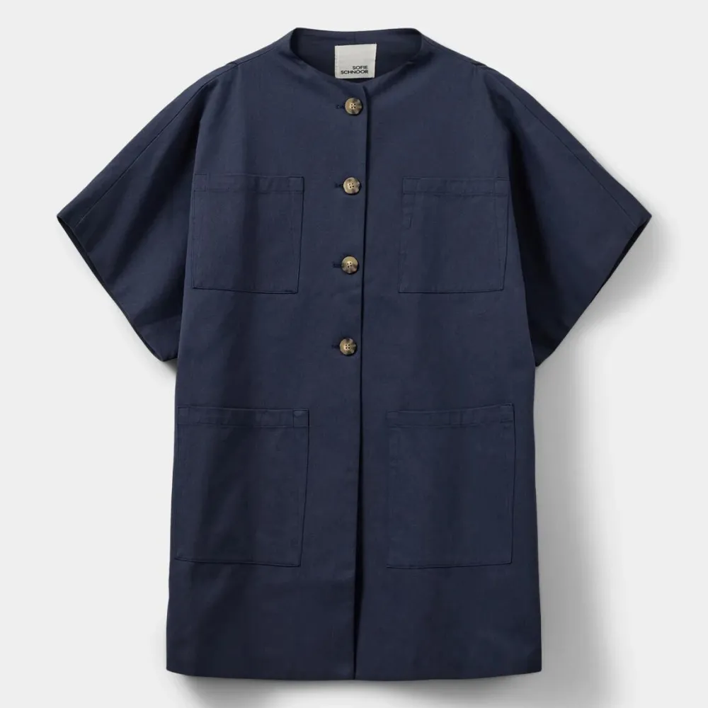 Dame Sofie Schnoor Overtøj|Overdele>PalomaSW Cape Navy Blue