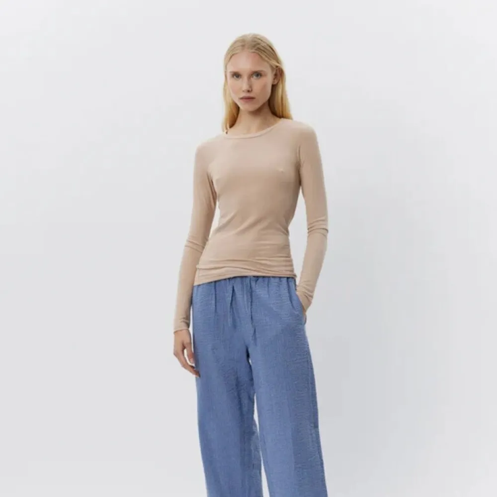 Dame Sofie Schnoor Overdele>Petricia T-Shirt Long Sleeve Beige