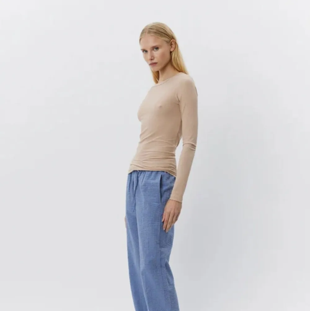 Dame Sofie Schnoor Overdele>Petricia T-Shirt Long Sleeve Beige