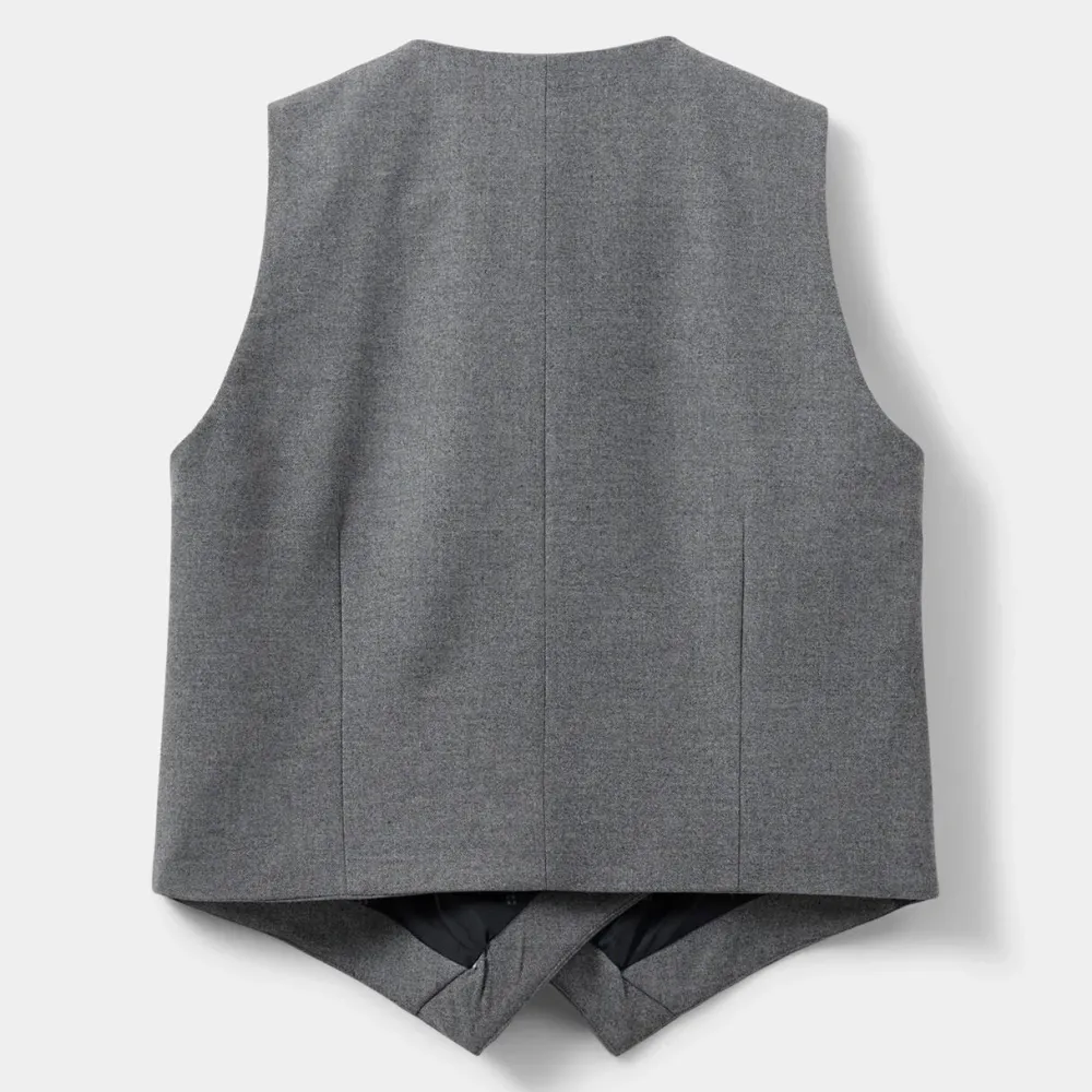 Dame Sofie Schnoor Overdele>VirginiaSW Vest Grey Melange