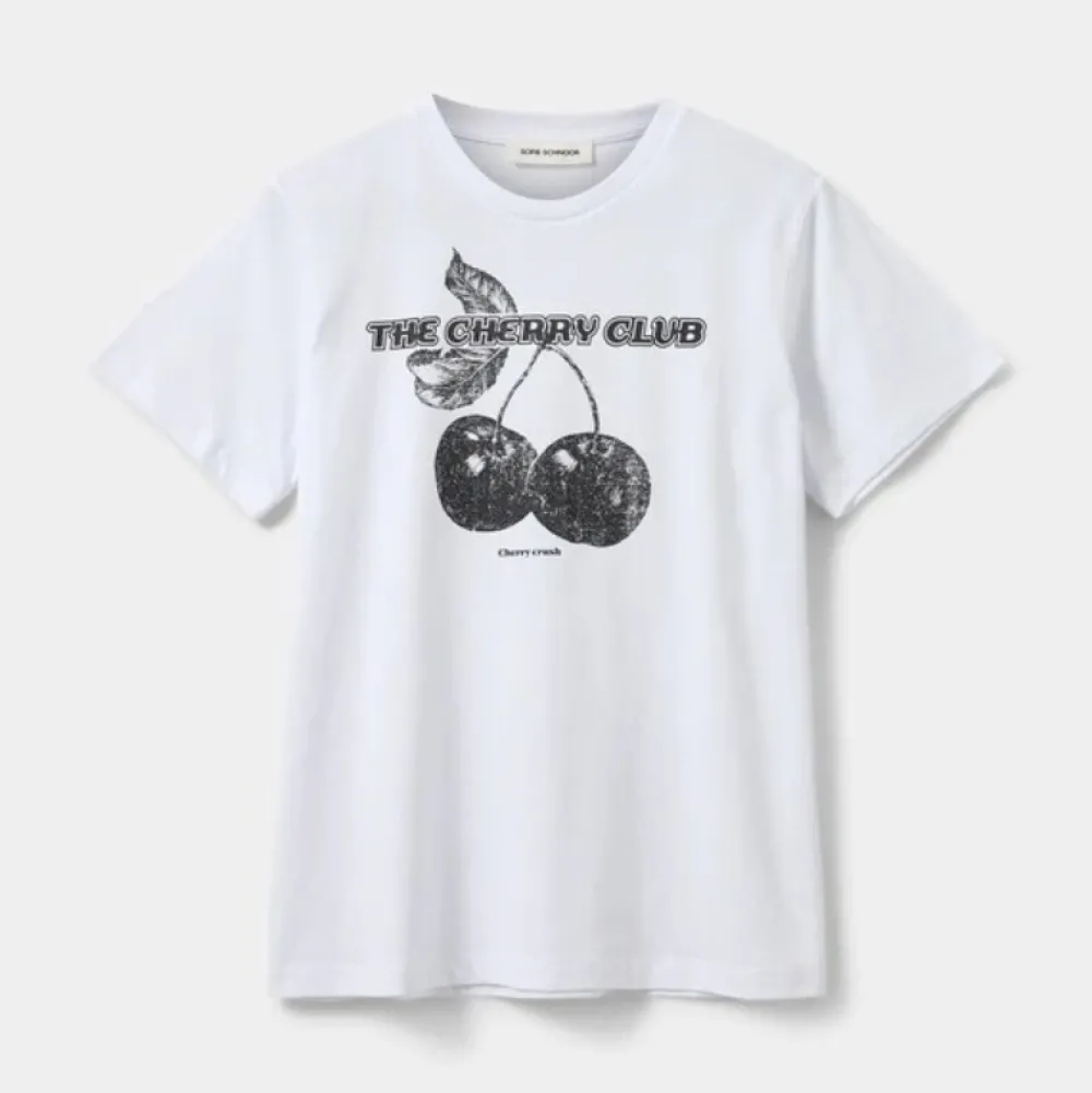 Dame Sofie Schnoor Overdele>Zena T-Shirt Snow White Ebony