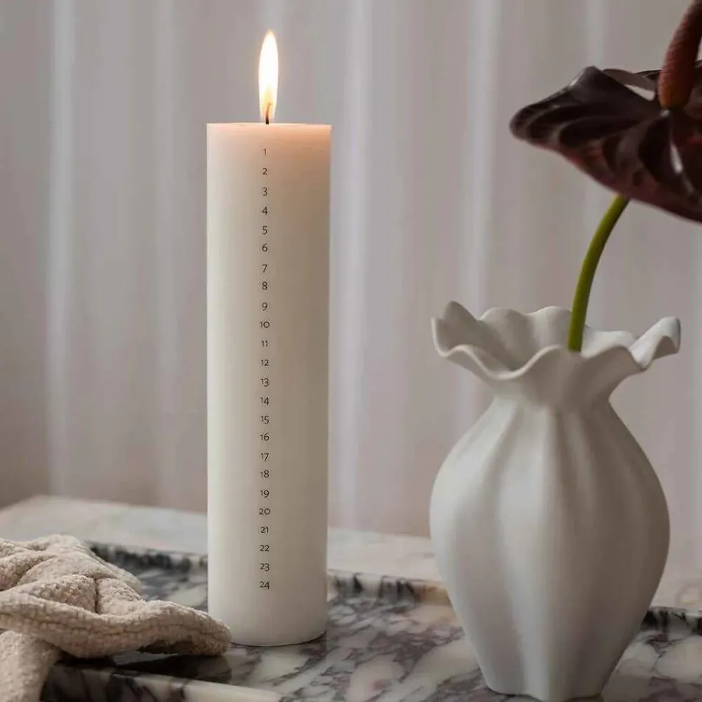 Specktrum Julepynt|Kalenderlys>24 Moments Of Self Love Calendar Candle White